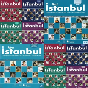 Kültür Sanat Basımevi Kültür Sanat Basımevi Istanbul Yabancılar Için Türkçe (New) Yeni A1-A2-B1-B2-C1 Ders + Çalışma + Qr Kod Komple Set (Complete Set)