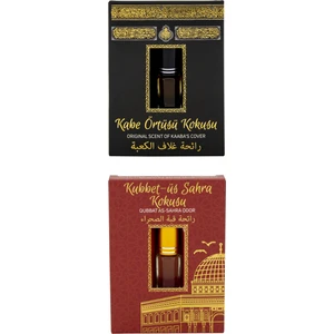 Kabe Örtüsü Kokusu ve Kubbetüs Sahra Kokusu Alkolsüz Esans 3ml