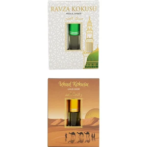 Medine Ravza Kokusu ve Uhud Kokusu Alkolsüz Esans 3ml