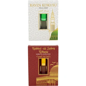 Medine Ravza Kokusu ve Kubbetüs Sahra Kokusu Alkolsüz Esans 3ml