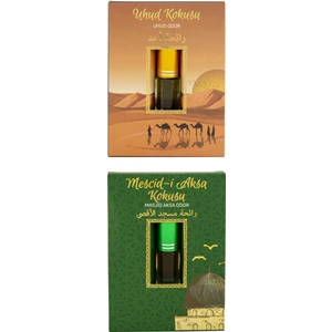 Uhud Kokusu ve Mescidi Aksa Kokusu Alkolsüz Esans 3ml