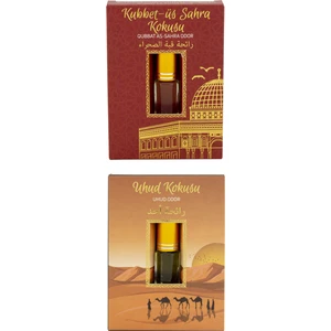 Kubetüs Sahra Kokusu ve Uhud Kokusu Alkolsüz Esans 3ml