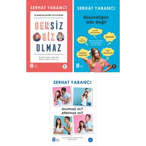 Bensiz Biz Olmaz - Düşündüğün Gibi Değil - Unutmak Mı? Affetmek Mi? - Serhat Yabancı- 3 Kitap Set