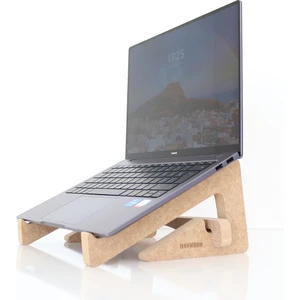 Ahşap Laptop Standı - 13" - 14" Laptoplar Ile Uyumlu - Laptop Yükseltici - Wls6