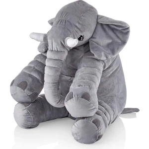 Keremce Bebe Uyku Arkadaşım Fil 65 cm Gri