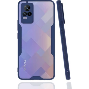 vivo V21 Ince Kılıf Arkası Mat Kamera Korumalı Darbeye Dayanıklı Kapak Slim Case Parfe