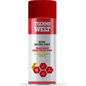 Techno Welt Şeffaf Sıvı Gres 400ML (Katkılı) Sprey
