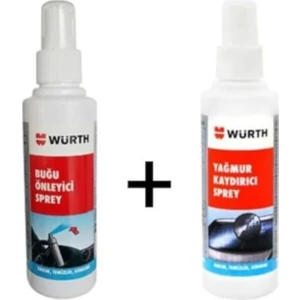 Yağmur Su Kaydırıcı ve Buğu Önleyici Sprey Set 150 ml