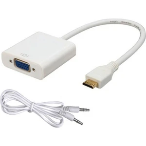 Mini HDMI To VGA Dönüştürücü Hd 1080P