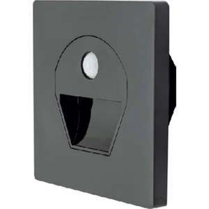 CT-5170 1W Sens.ledli Kor.armatür(Siyah Kasa G.ışığı)Cata