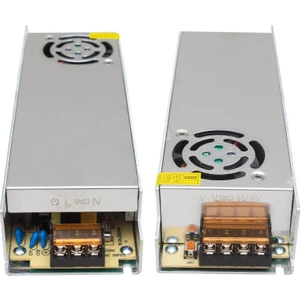 24 Volt - 16.5 Amper Fanlı Slim Metal Kasa Adaptör 19855 662090