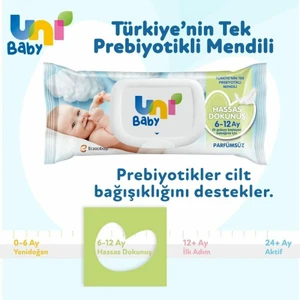 Sleepy Uni Baby Hassas Dokunuş Islak Havlu Mendil 52 Yaprak