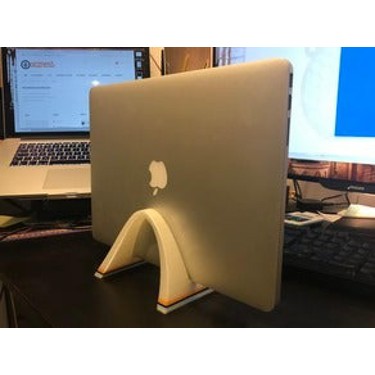 macbook pro vertical stand diy