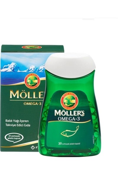 Möller's Omega-3 30 Kapsül