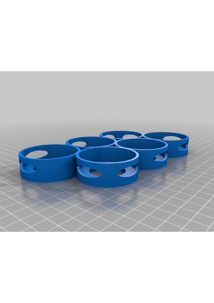 Yuvarlak Mürekkep Pot Rafı (Ø = 45MM) Plastik Aparat