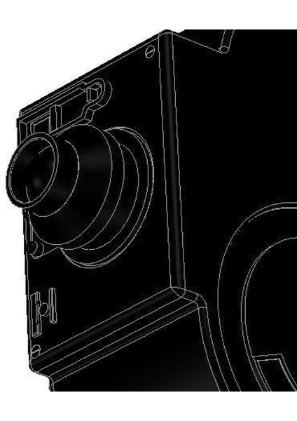 Sense Tarama ve Ters Mühendis Testi, Bell & Howell Wwii Film Kamerası Plastik Aparat