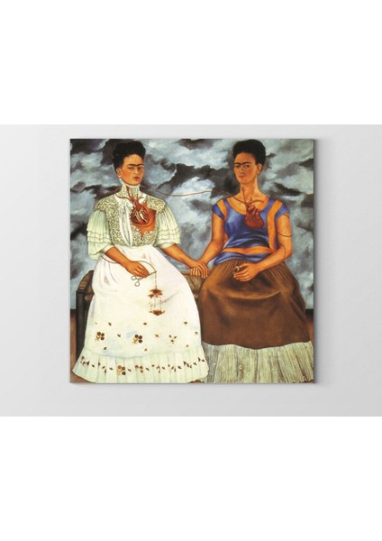 Frida Kahlo-Çerçevesiz - 30 x 30 cm