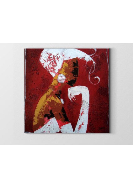Elite Kadın Tablosu-Çerçevesiz - 40X40