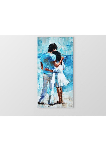 Aşık Çift Tablosu-Çerçevesiz - 70X100