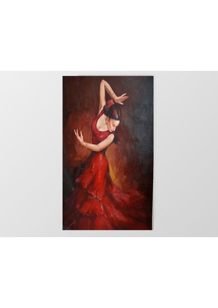 Tango Çifti Tablosu-Çerçevesiz - 70X100