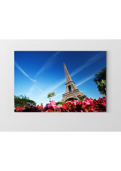 Eiffel Kulesi Paris Tablosu-Çerçevesiz - 40X60