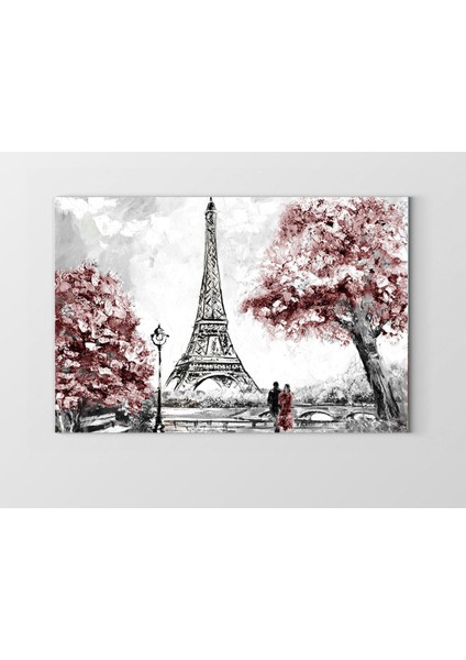 Eiffel Kulesi Paris Tablosu-Çerçevesiz - 70X100