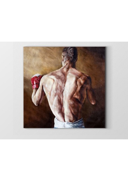 Boksör Tablosu-Çerçevesiz - 30X30