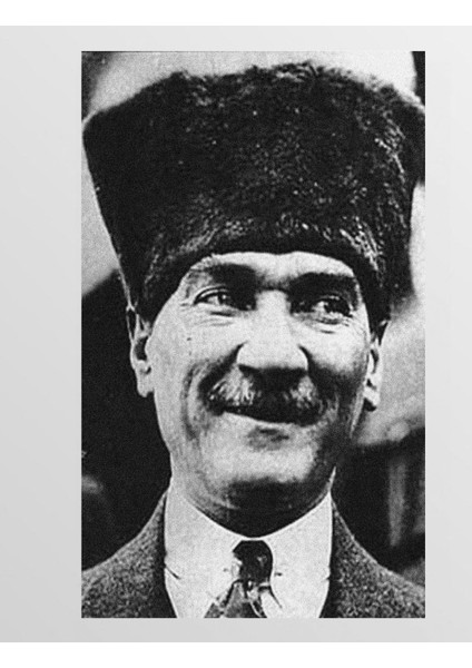 Ata Gülerken Tablosu-Çerçevesiz - 70X100