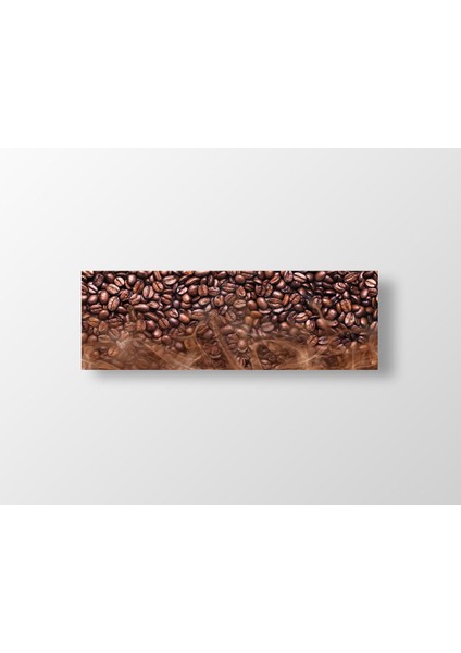 Kahve Çekirdekleri Tablosu-Çerçevesiz - 150X50