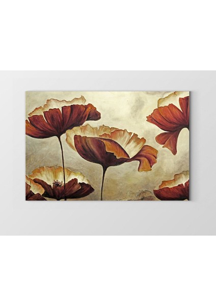 Karahindiba Çiçek Tablosu-Çerçevesiz - 50 x 90
