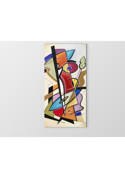 Soyut Tablo Tablosu-Çerçevesiz - 50 x 90