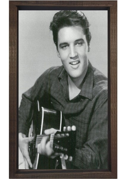 Elvis Presley Tablosu-Çerçevesiz - 50 x 70 cm