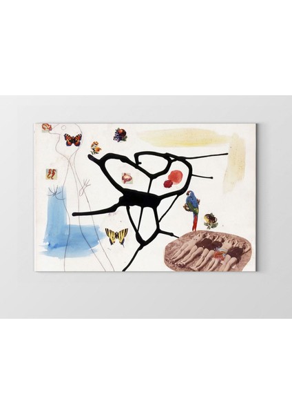 Soyut Tablo Tablosu-Çerçevesiz - 45 x 30 cm