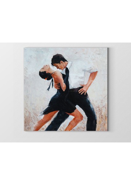 Tangocu Çift Tablosu-Çerçevesiz - 30X30