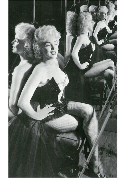Marilyn Monroe Tablosu-Çerçevesiz - 50 x 90 cm
