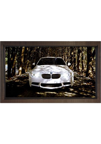 Bmw 3.20D Tablosu-Çerçevesiz - 40 x 60 cm