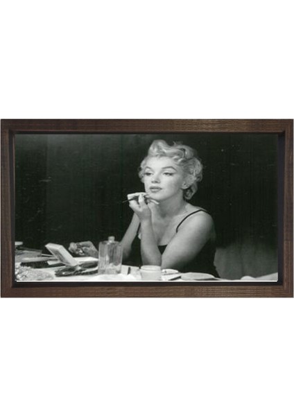 Marilyn Monroe Tablosu-Çerçevesiz - 45 x 30 cm