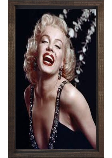 Marilyn Monroe Tablosu-Çerçevesiz - 100 x 200 cm