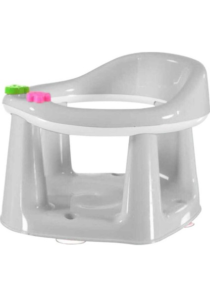 Demet Plastik Vantuzlu Bebek Banyo Mama Oturağı Gri fiyatları