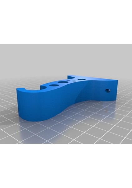 16MM Çubuk Duvar Montajı (Ikea Mutfak) Plastik Aparat
