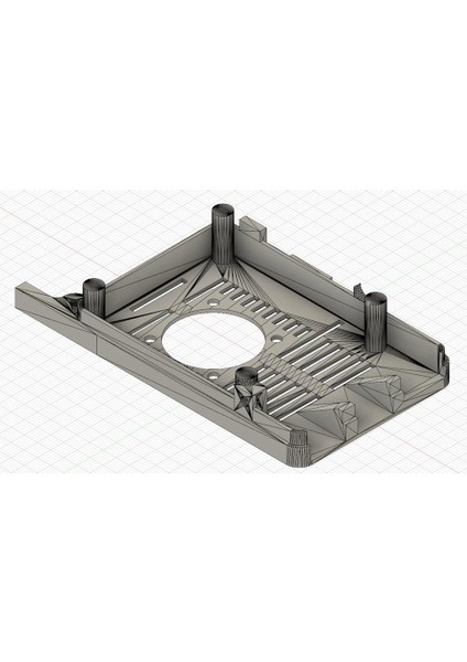 Prusa Mk3/s (Remix) Için Pi 3b Kılıf Plastik Aparat