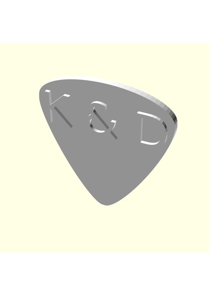 K & D Harfi Kişiye Özel Üretim Gitar Sevgiliye Eşe Hediyelik Bas 1 Adet Organik Plastik indirimleri