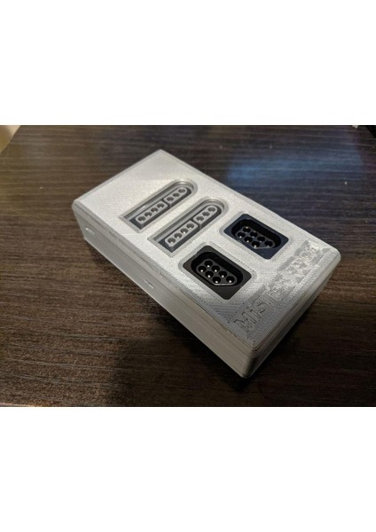 Daemonbite 4 Port Snes Nes Çantası (Fpga Yı) Plastik Aparat