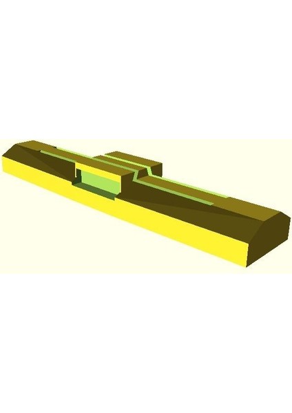 Bi-Fold Kapı Üst Slider - 4 Uzun 3/4 Raylı Plastik Aparat