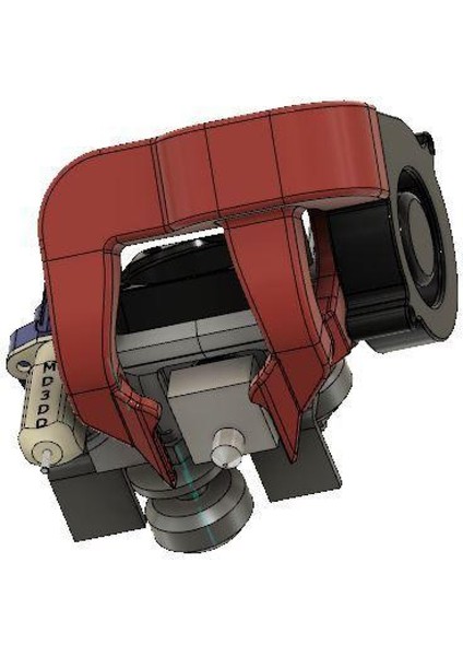 Creencity Stok Hotend Mount & Parça Blt & Ezabl Ile Soğutma Plastik Aparat fiyatları