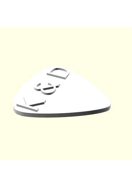 K & D Harfi Kişiye Özel Üretim Gitar Sevgiliye Eşe Hediyelik Bas 1 Adet Organik Plastik fiyatları