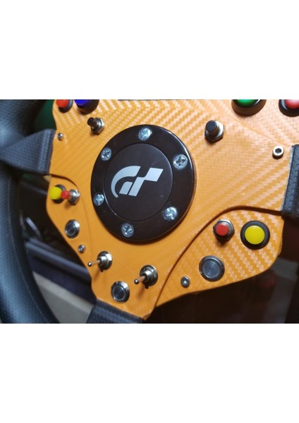 Thrustmaster T500, T300, Tx Düğme Yüz Plakası Plastik Aparat
