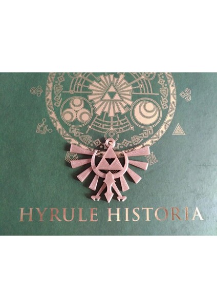 Zelda'nın Efsanesi Hyrule Crest Plastikten Hediyelik Anahtarlık