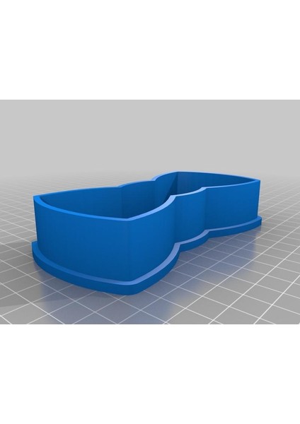 Bowtie Çerez Kurabiye Kesici Kalıp Plastik Aparat