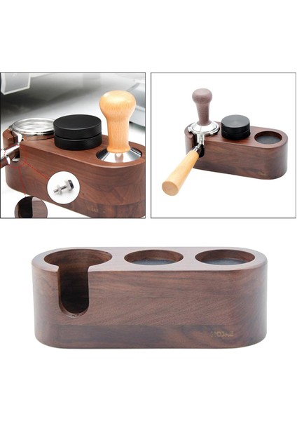 Kahve Makinesi Destek Taban Raf Kahve Aksesuarları Gıda Güvenli Kaymaz 3 Delik 53 54MM modelleri